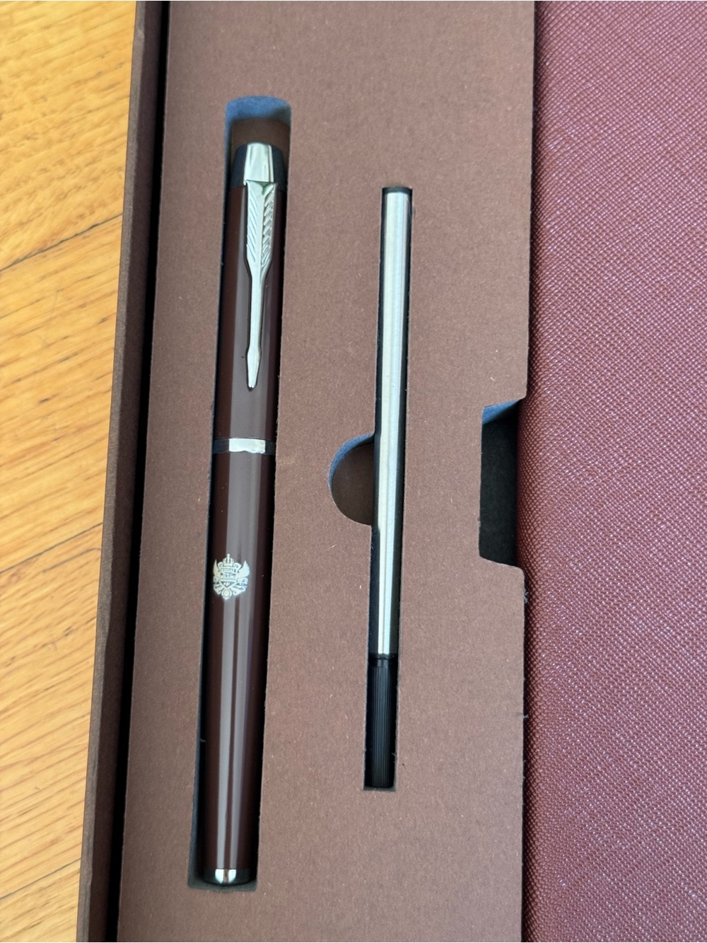 Burgundy Notebook & Pen Gift Set - Picture 3 of 5